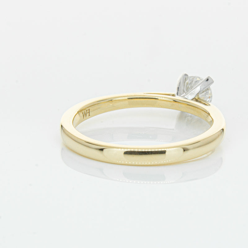 14ct Yellow Gold .50ct Diamond Luna Ring-Ring-Walker & Hall