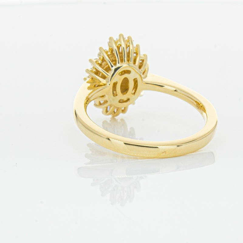 18ct Yellow Gold .16ct Yellow Diamond Kira Ring-Ring-Walker & Hall