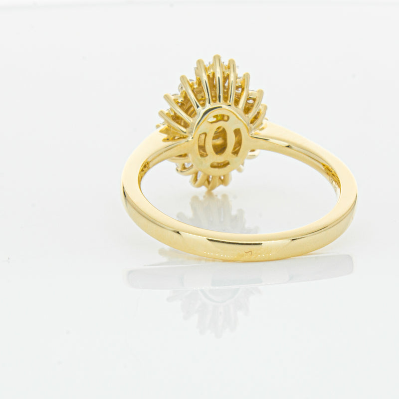 18ct Yellow Gold .16ct Yellow Diamond Kira Ring-Ring-Walker & Hall