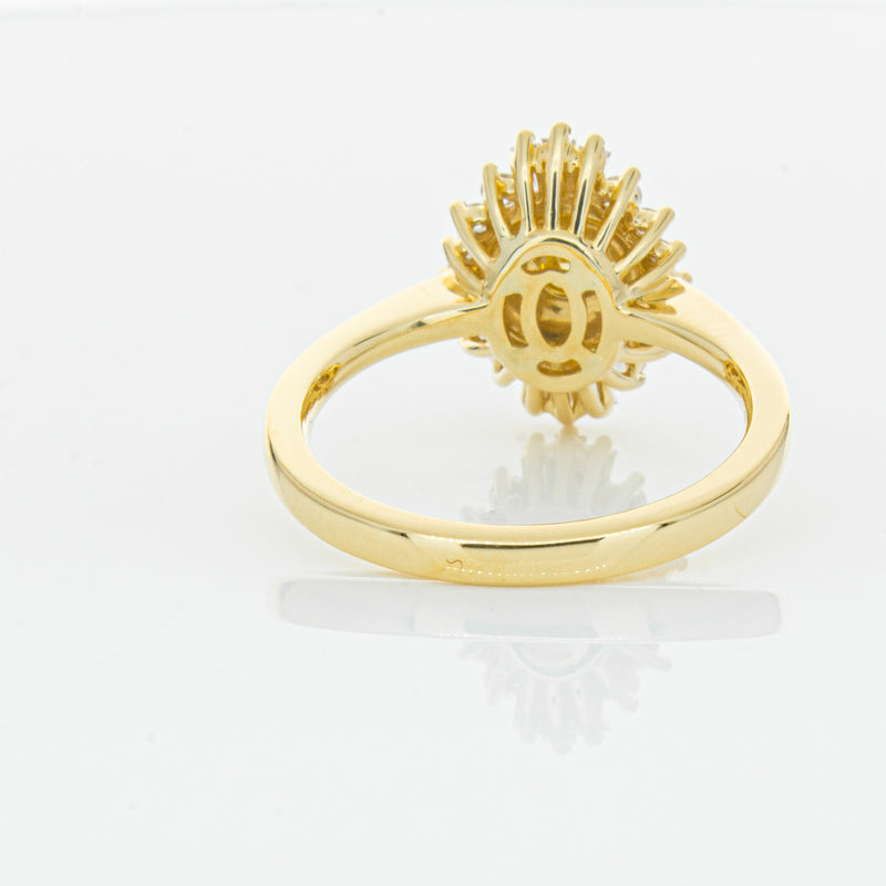 18ct Yellow Gold .16ct Yellow Diamond Kira Ring-Ring-Walker & Hall