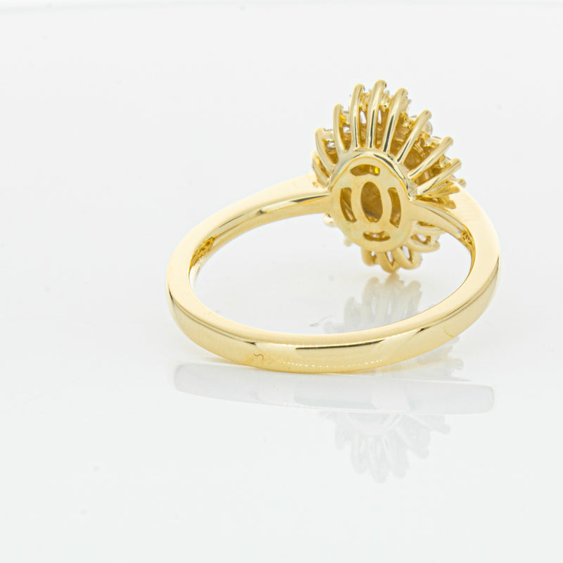 18ct Yellow Gold .16ct Yellow Diamond Kira Ring-Ring-Walker & Hall