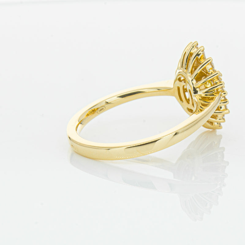 18ct Yellow Gold .16ct Yellow Diamond Kira Ring-Ring-Walker & Hall