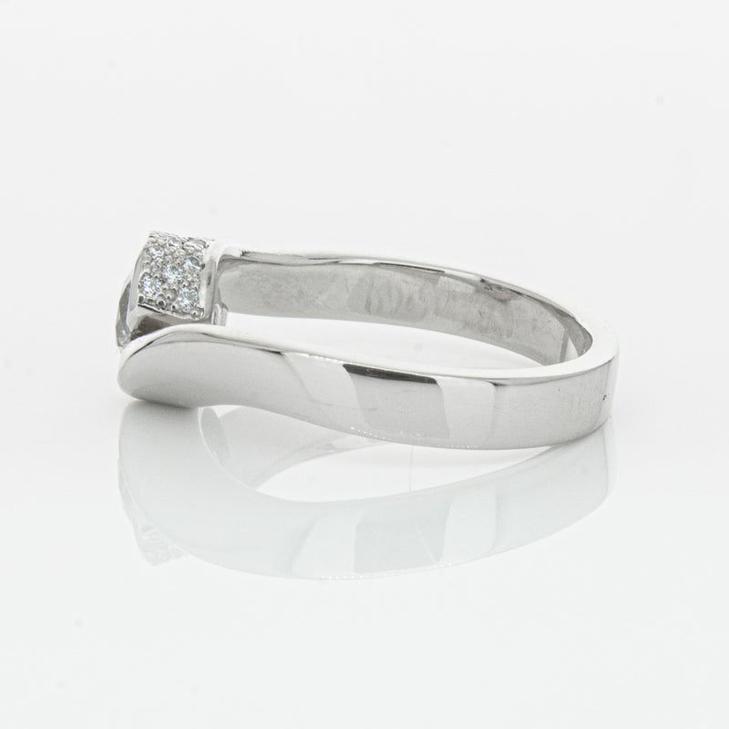 Deja Vu Platinum .55ct Diamond Ring-Ring-Walker & Hall