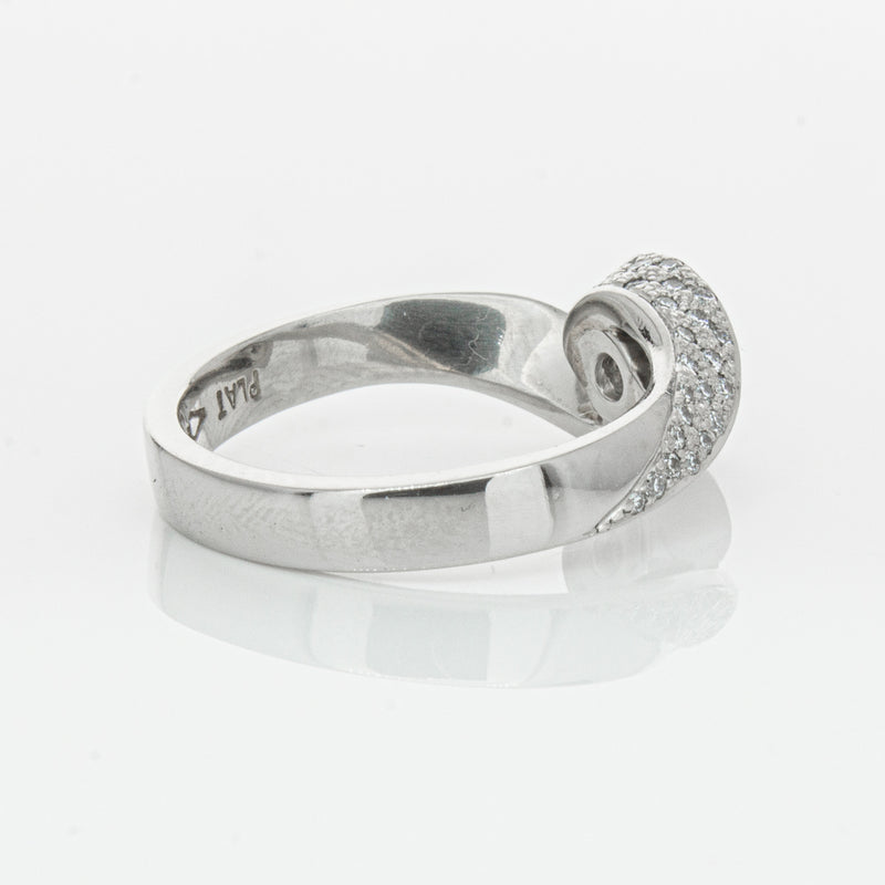 Deja Vu Platinum .55ct Diamond Ring-Ring-Walker & Hall