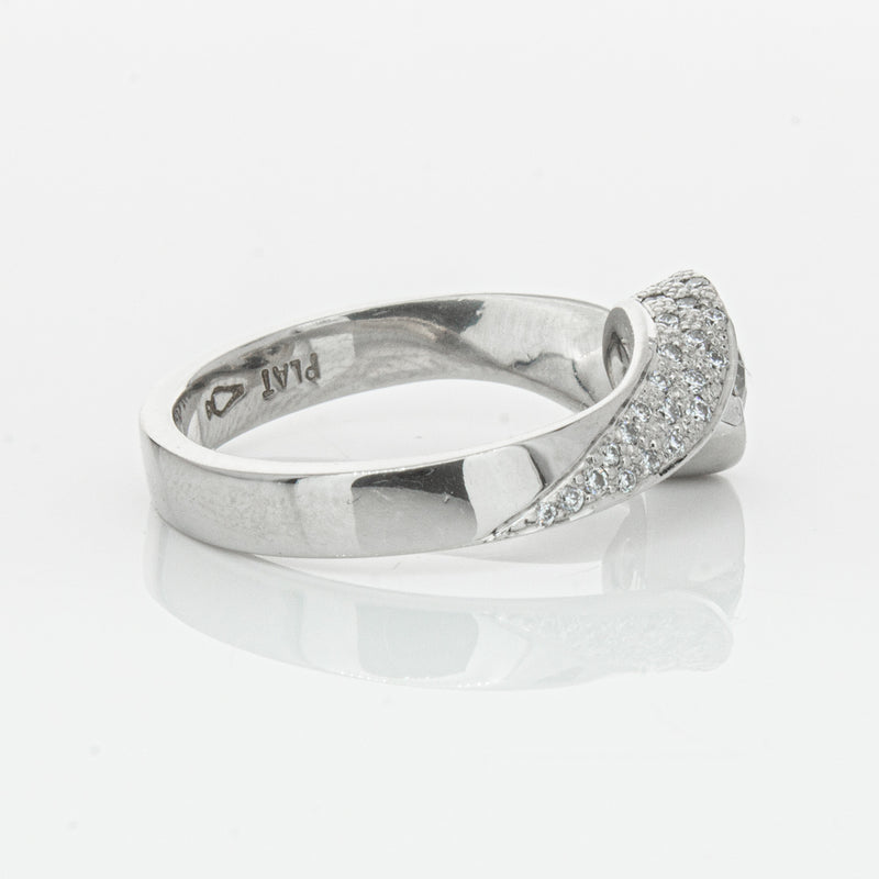 Deja Vu Platinum .55ct Diamond Ring-Ring-Walker & Hall