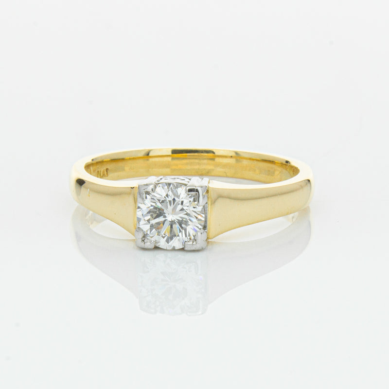 Deja Vu 18ct Yellow Gold .50ct Diamond Ring-Ring-Walker & Hall