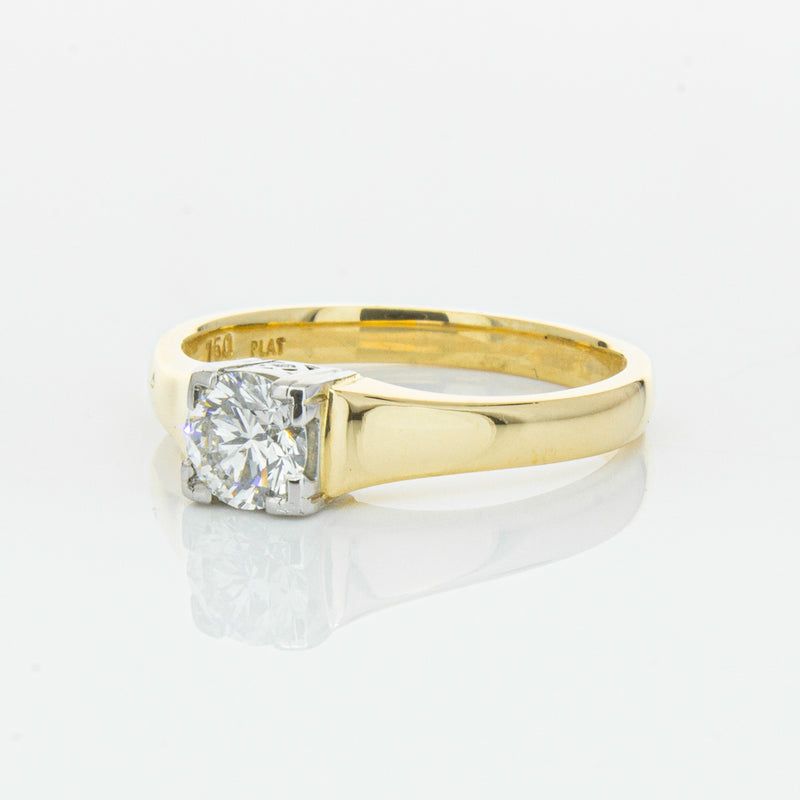 Deja Vu 18ct Yellow Gold .50ct Diamond Ring-Ring-Walker & Hall