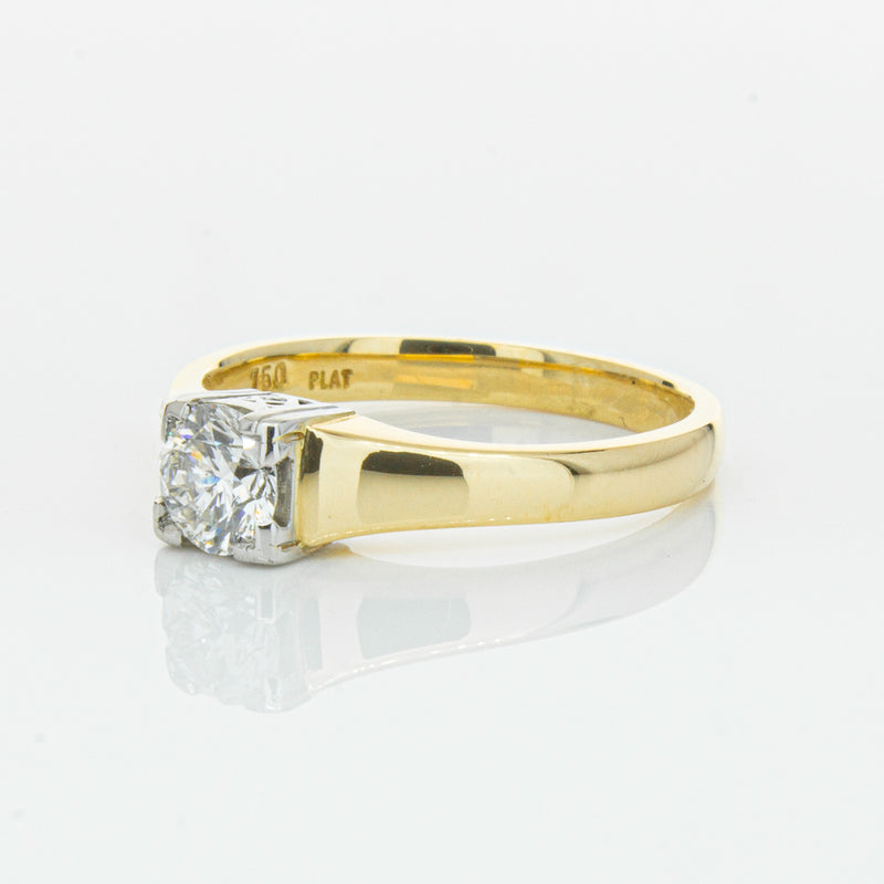 Deja Vu 18ct Yellow Gold .50ct Diamond Ring-Ring-Walker & Hall