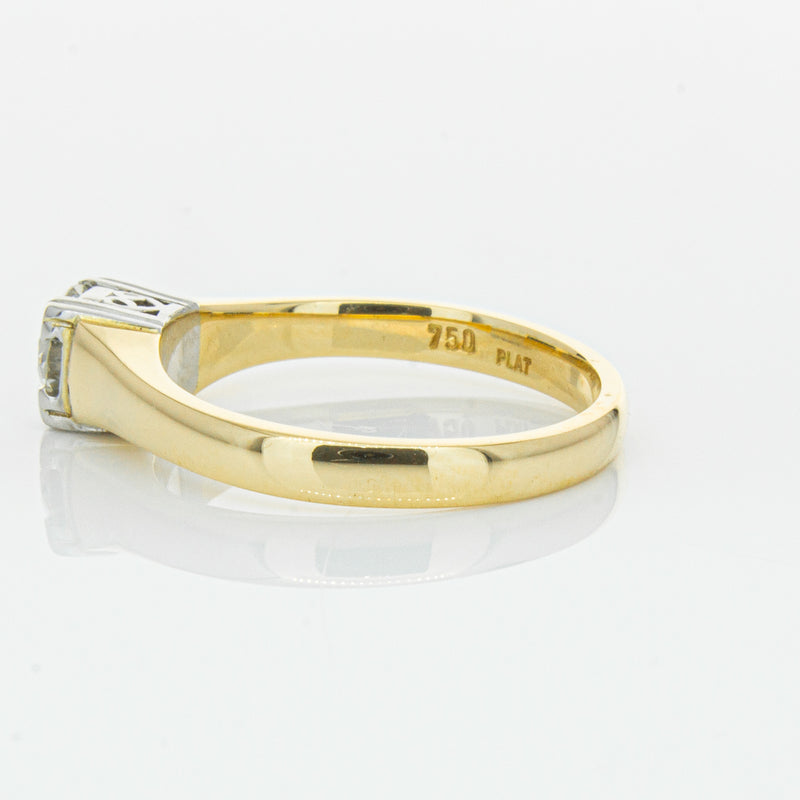 Deja Vu 18ct Yellow Gold .50ct Diamond Ring-Ring-Walker & Hall