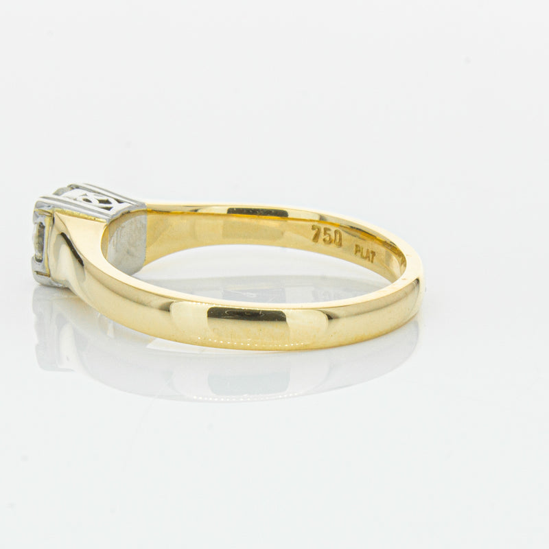 Deja Vu 18ct Yellow Gold .50ct Diamond Ring-Ring-Walker & Hall