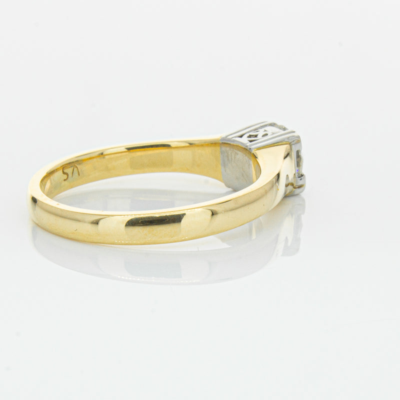 Deja Vu 18ct Yellow Gold .50ct Diamond Ring-Ring-Walker & Hall