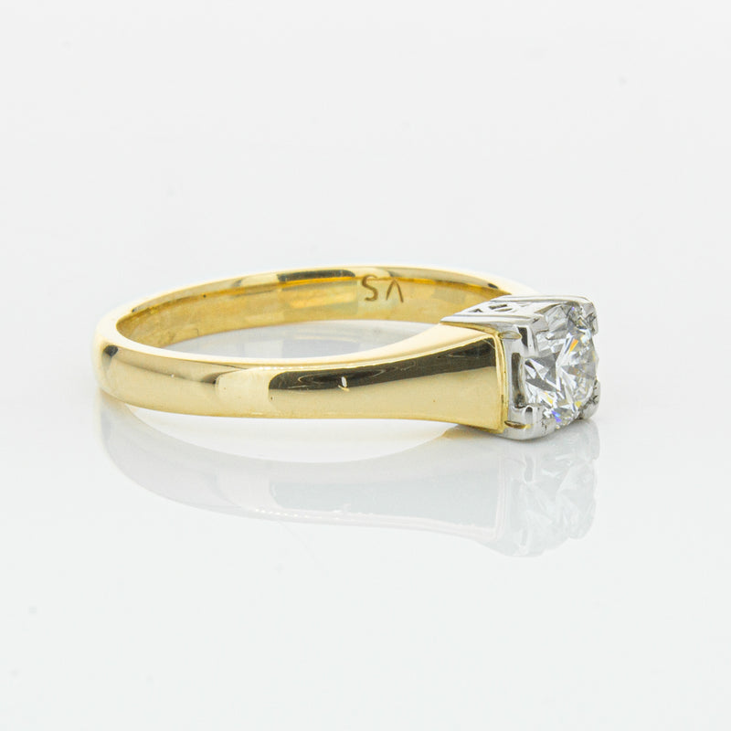 Deja Vu 18ct Yellow Gold .50ct Diamond Ring-Ring-Walker & Hall