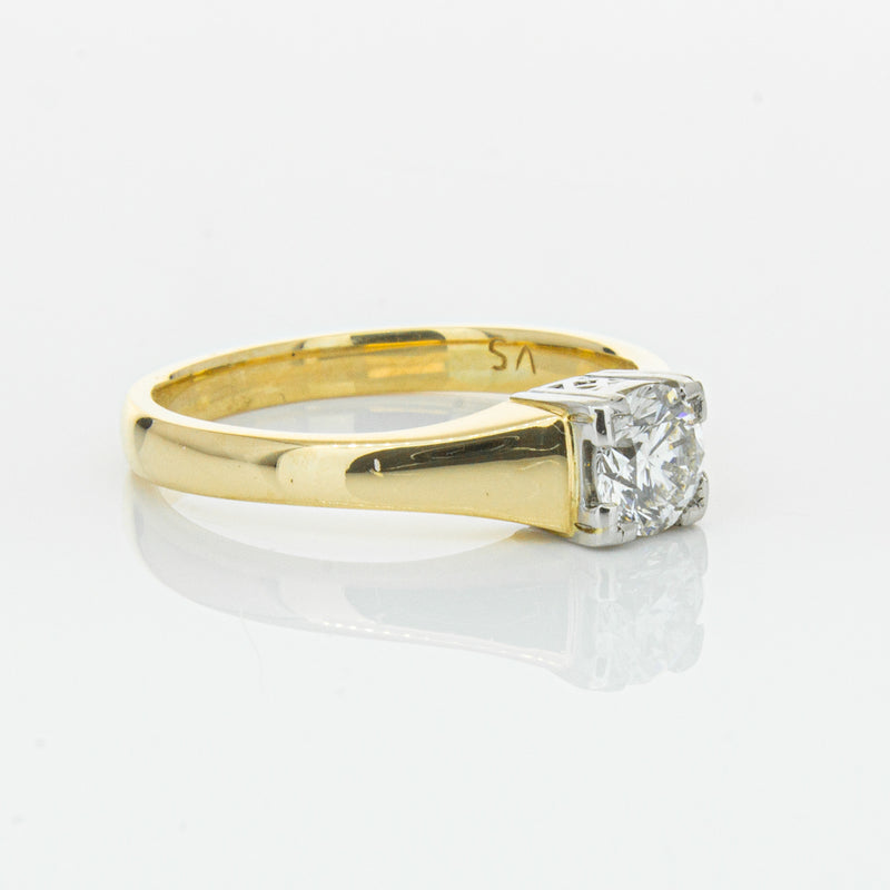 Deja Vu 18ct Yellow Gold .50ct Diamond Ring-Ring-Walker & Hall