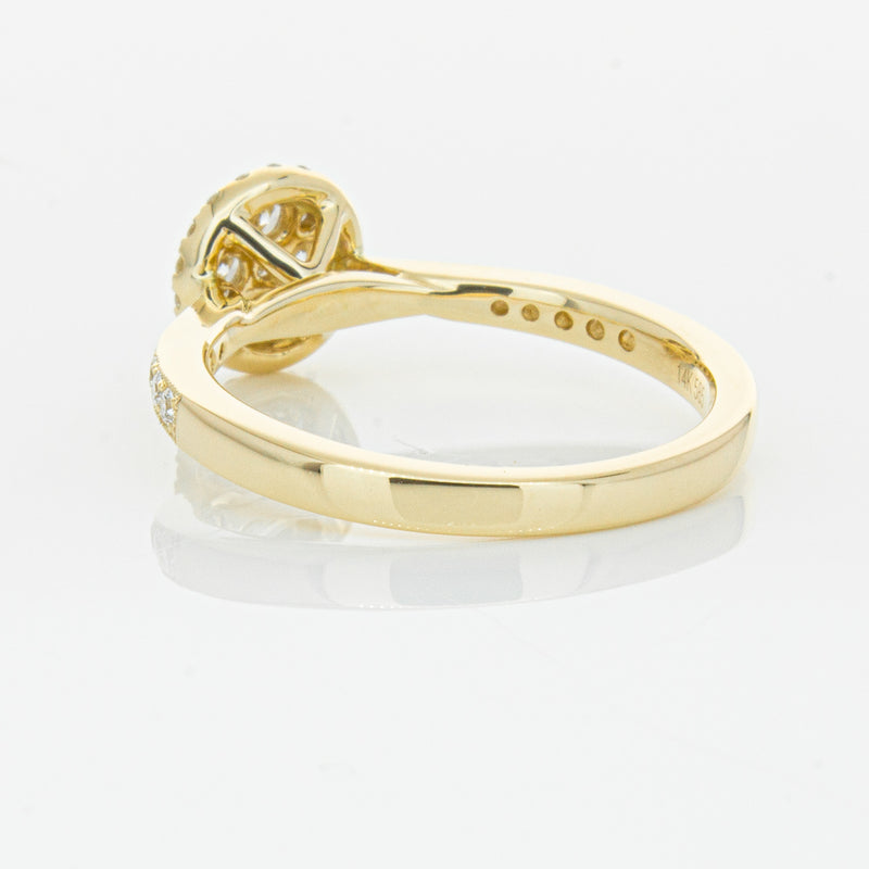 14ct Yellow Gold .44ct Diamond Phoebe Ring-Ring-Walker & Hall