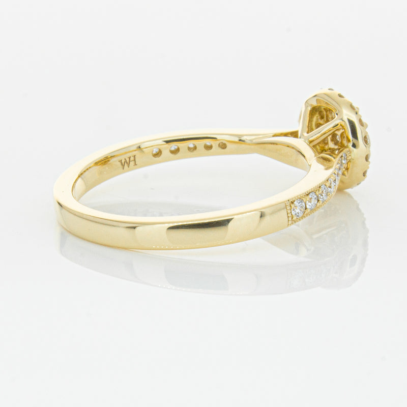 14ct Yellow Gold .44ct Diamond Phoebe Ring-Ring-Walker & Hall