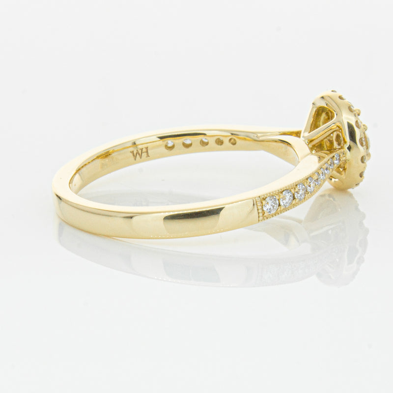 14ct Yellow Gold .44ct Diamond Phoebe Ring-Ring-Walker & Hall