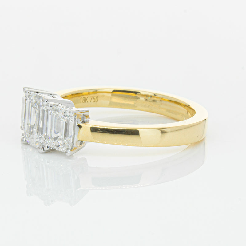 18ct Yellow & White Gold 1.96ct Odyssey Diamond Ring-Ring-Walker & Hall