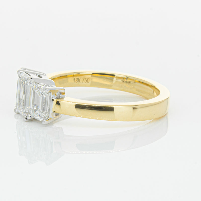 18ct Yellow & White Gold 1.96ct Odyssey Diamond Ring-Ring-Walker & Hall