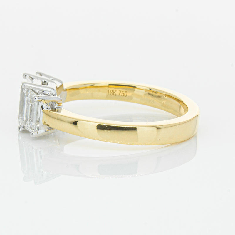 18ct Yellow & White Gold 1.96ct Odyssey Diamond Ring-Ring-Walker & Hall