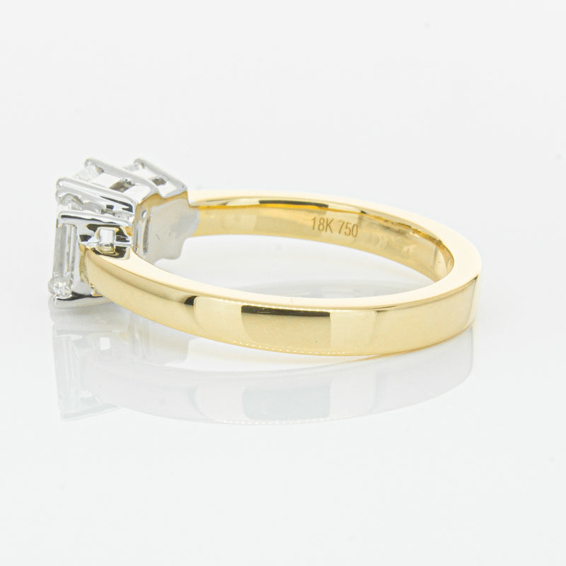 18ct Yellow & White Gold 1.96ct Odyssey Diamond Ring-Ring-Walker & Hall