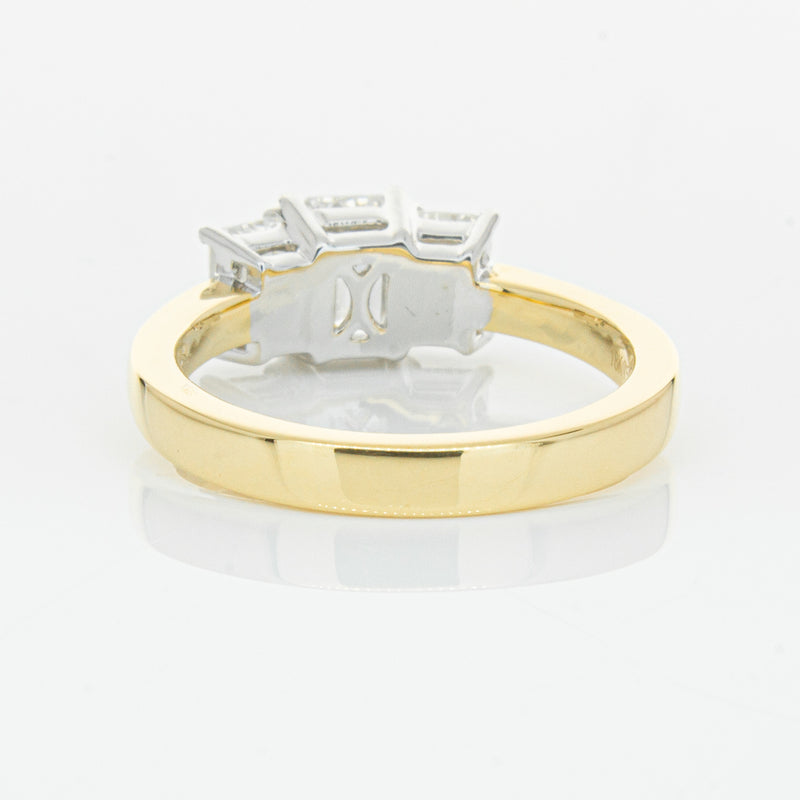 18ct Yellow & White Gold 1.96ct Odyssey Diamond Ring-Ring-Walker & Hall