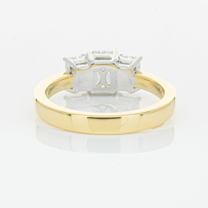 18ct Yellow & White Gold 1.96ct Odyssey Diamond Ring-Ring-Walker & Hall