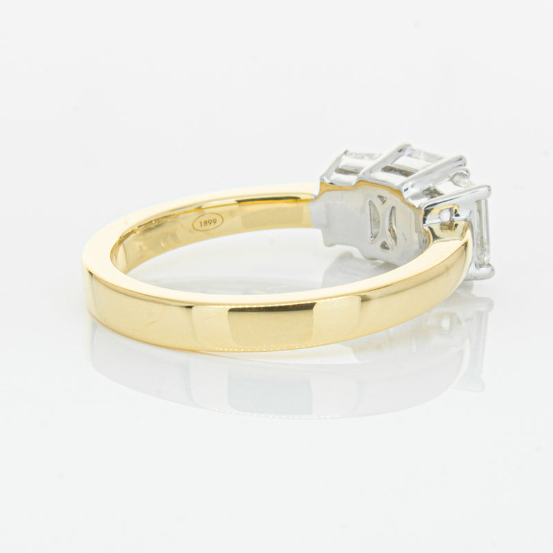 18ct Yellow & White Gold 1.96ct Odyssey Diamond Ring-Ring-Walker & Hall