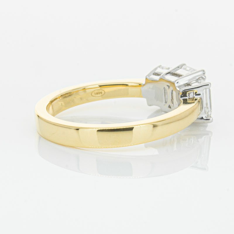 18ct Yellow & White Gold 1.96ct Odyssey Diamond Ring-Ring-Walker & Hall