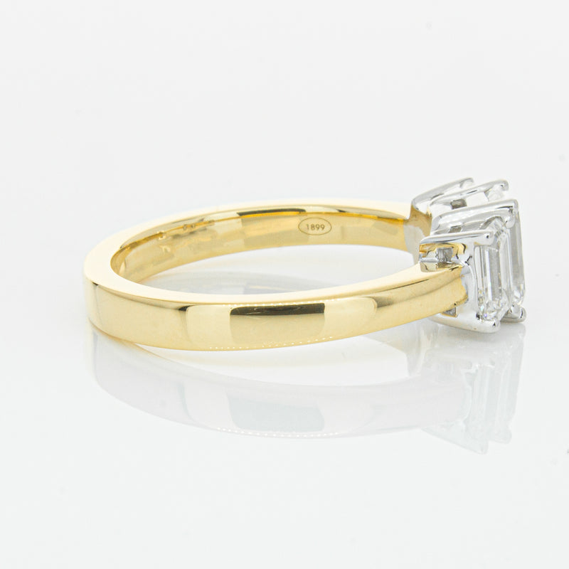 18ct Yellow & White Gold 1.96ct Odyssey Diamond Ring-Ring-Walker & Hall