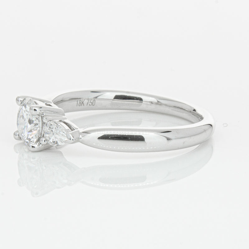 18ct White Gold .62ct Diamond Ayla Ring-Ring-Walker & Hall