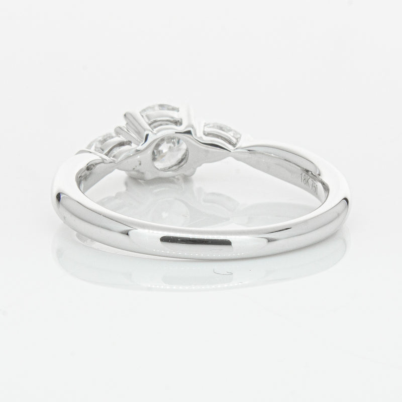 18ct White Gold .62ct Diamond Ayla Ring-Ring-Walker & Hall