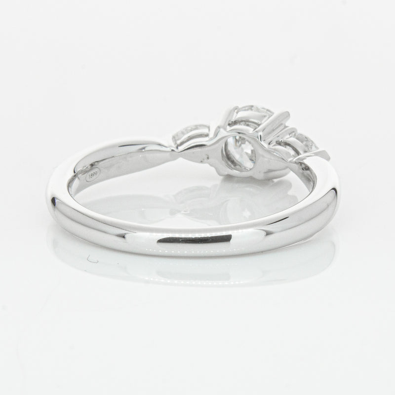 18ct White Gold .62ct Diamond Ayla Ring-Ring-Walker & Hall