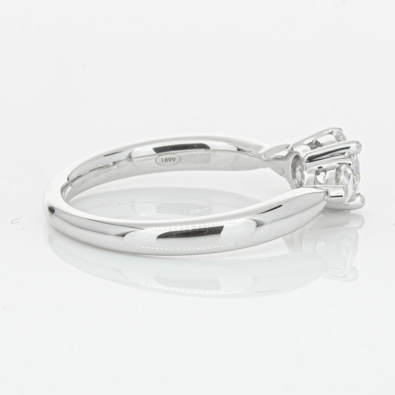 18ct White Gold .62ct Diamond Ayla Ring-Ring-Walker & Hall