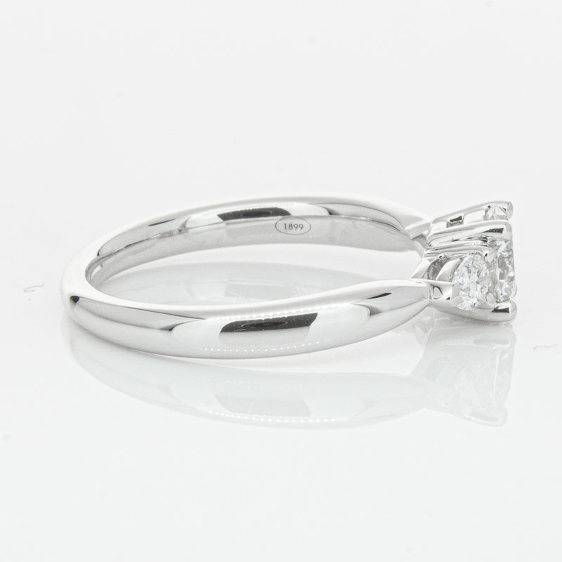 18ct White Gold .62ct Diamond Ayla Ring-Ring-Walker & Hall