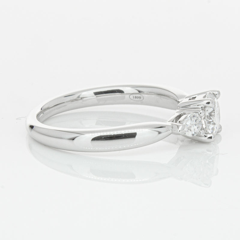 18ct White Gold .62ct Diamond Ayla Ring-Ring-Walker & Hall
