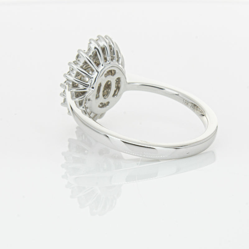 18ct White Gold .30ct Diamond Kira Ring-Ring-Walker & Hall