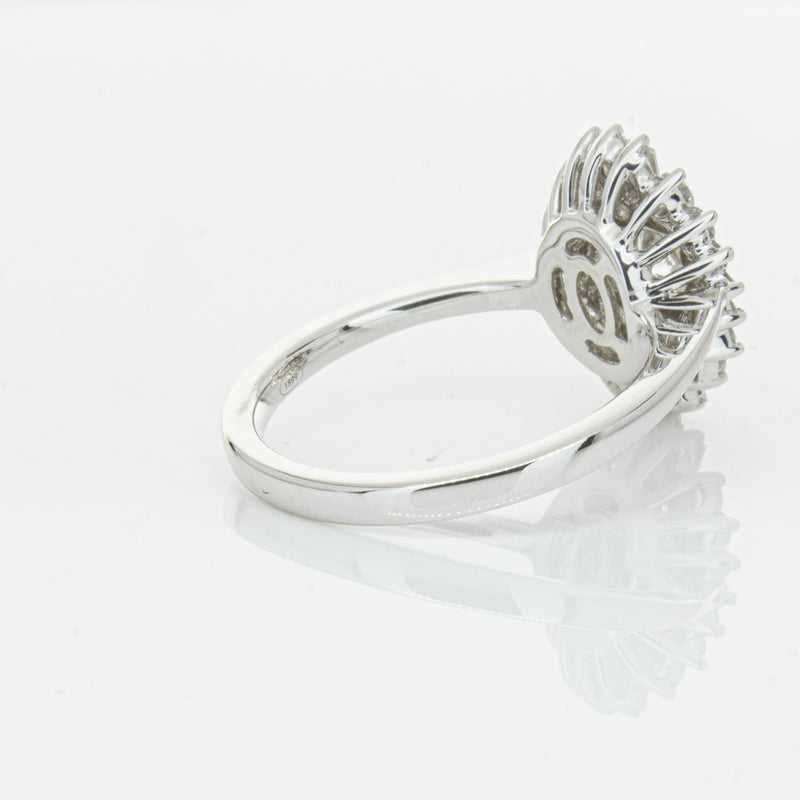 18ct White Gold .30ct Diamond Kira Ring-Ring-Walker & Hall
