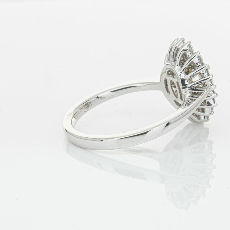 18ct White Gold .30ct Diamond Kira Ring-Ring-Walker & Hall