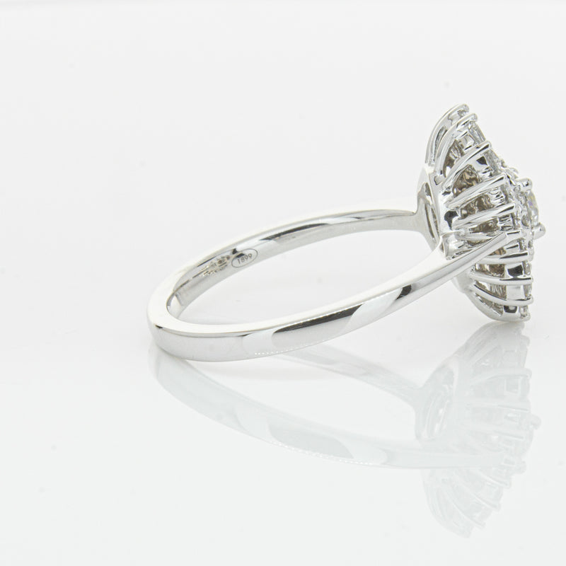 18ct White Gold .30ct Diamond Kira Ring-Ring-Walker & Hall