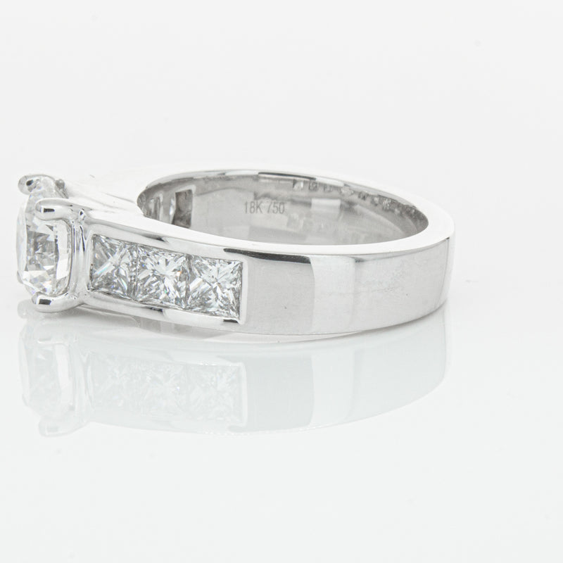 18ct White Gold 1.90ct Diamond Ring-Ring-Walker & Hall