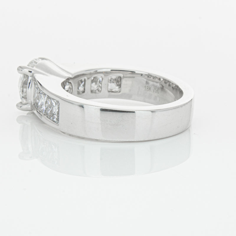 18ct White Gold 1.90ct Diamond Ring-Ring-Walker & Hall