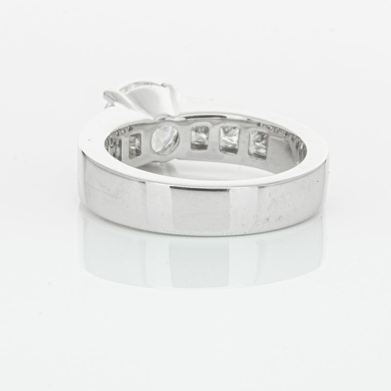 18ct White Gold 1.90ct Diamond Ring-Ring-Walker & Hall