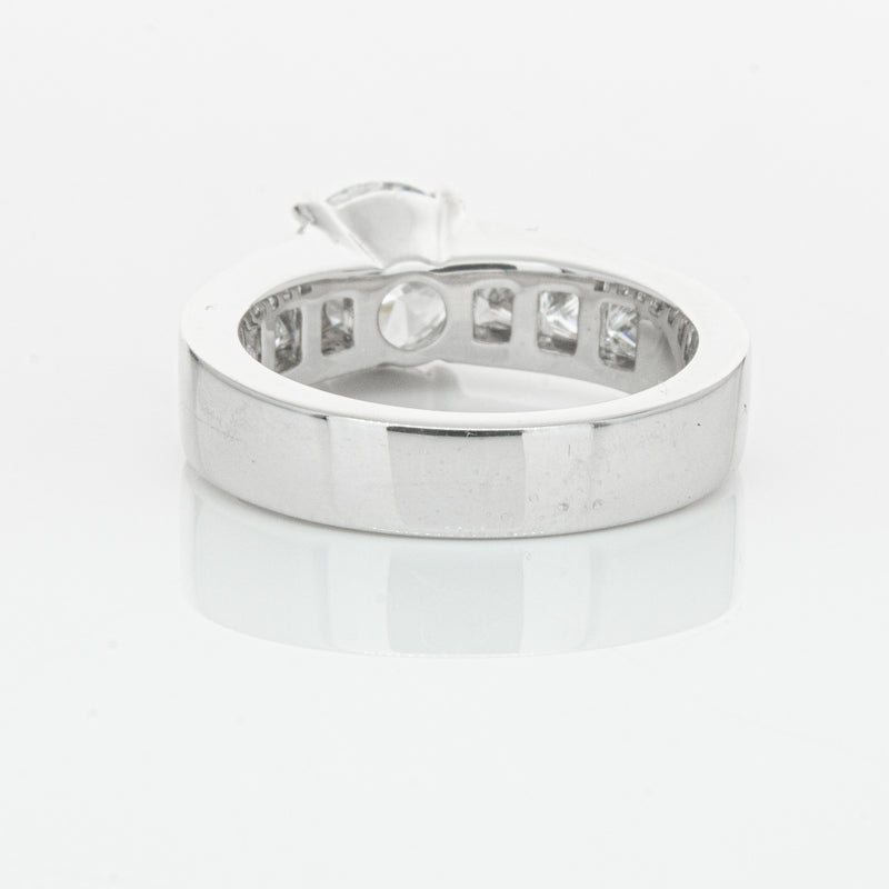 18ct White Gold 1.90ct Diamond Ring-Ring-Walker & Hall