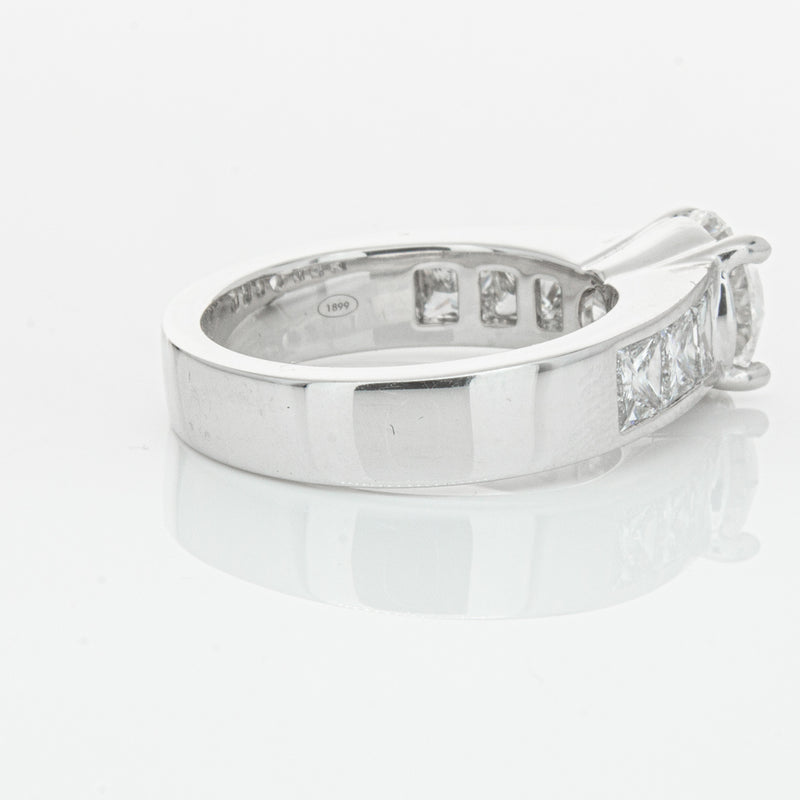 18ct White Gold 1.90ct Diamond Ring-Ring-Walker & Hall