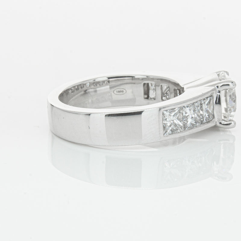 18ct White Gold 1.90ct Diamond Ring-Ring-Walker & Hall