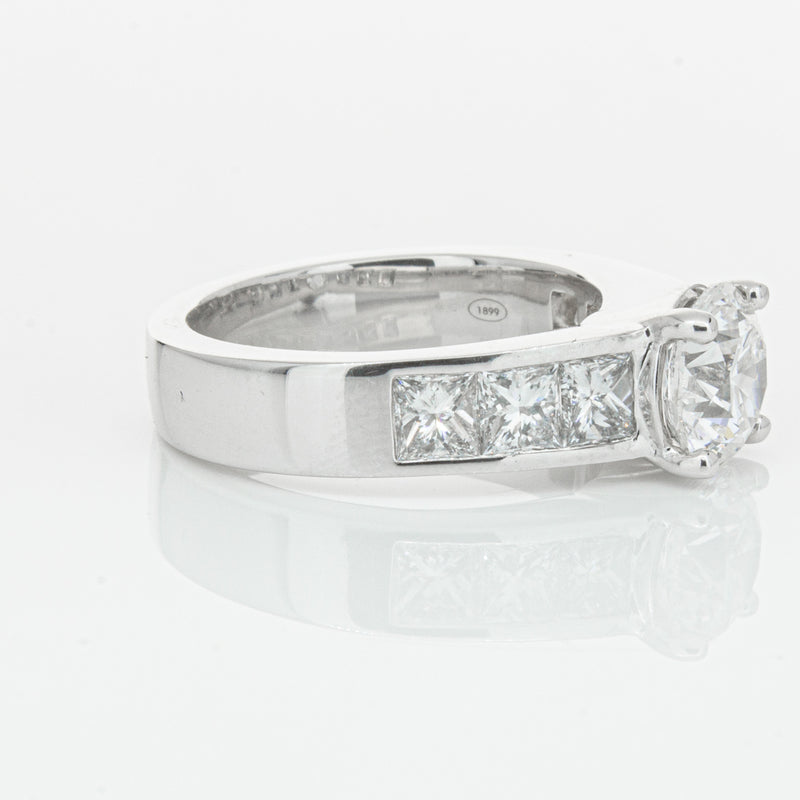 18ct White Gold 1.90ct Diamond Ring-Ring-Walker & Hall