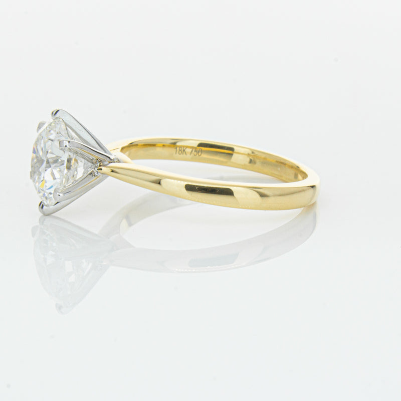 18ct Yellow Gold 2.01ct Diamond Capri Ring-Ring-Walker & Hall