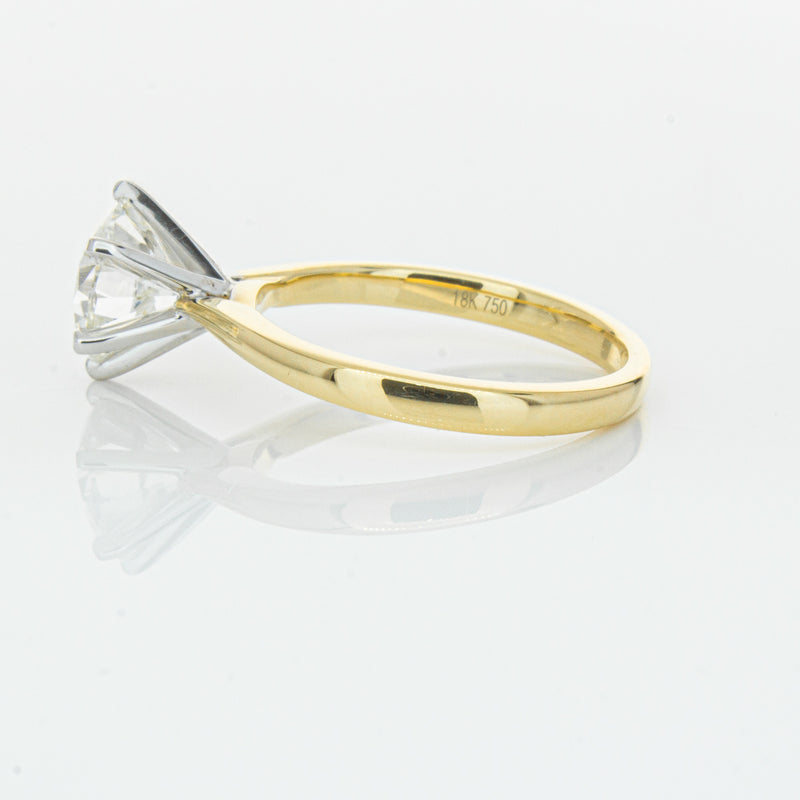 18ct Yellow Gold 2.01ct Diamond Capri Ring-Ring-Walker & Hall