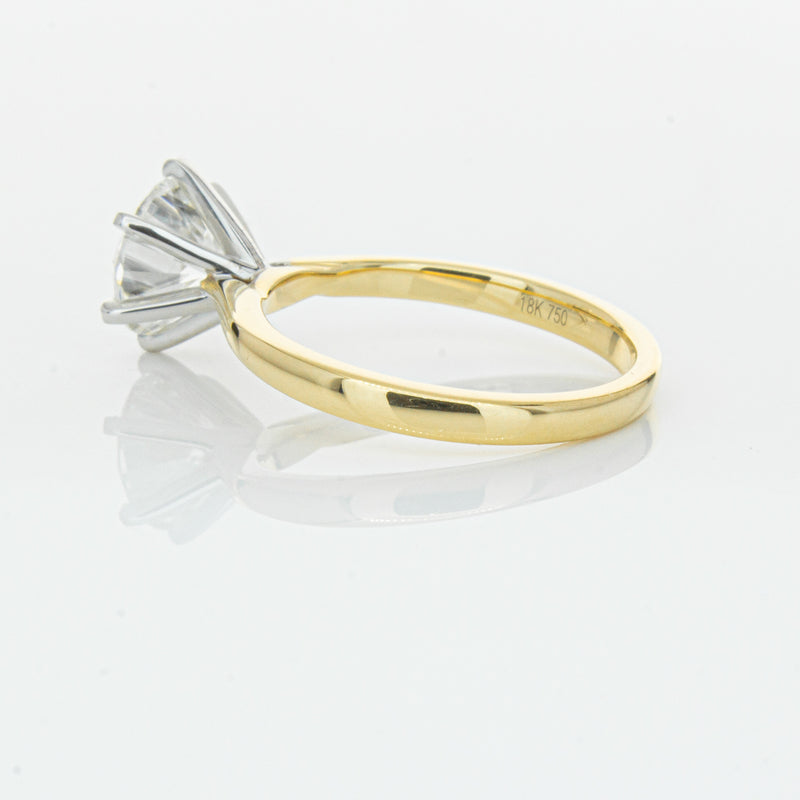 18ct Yellow Gold 2.01ct Diamond Capri Ring-Ring-Walker & Hall