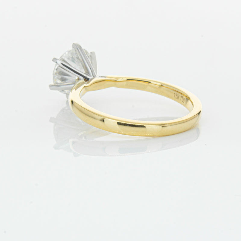 18ct Yellow Gold 2.01ct Diamond Capri Ring-Ring-Walker & Hall